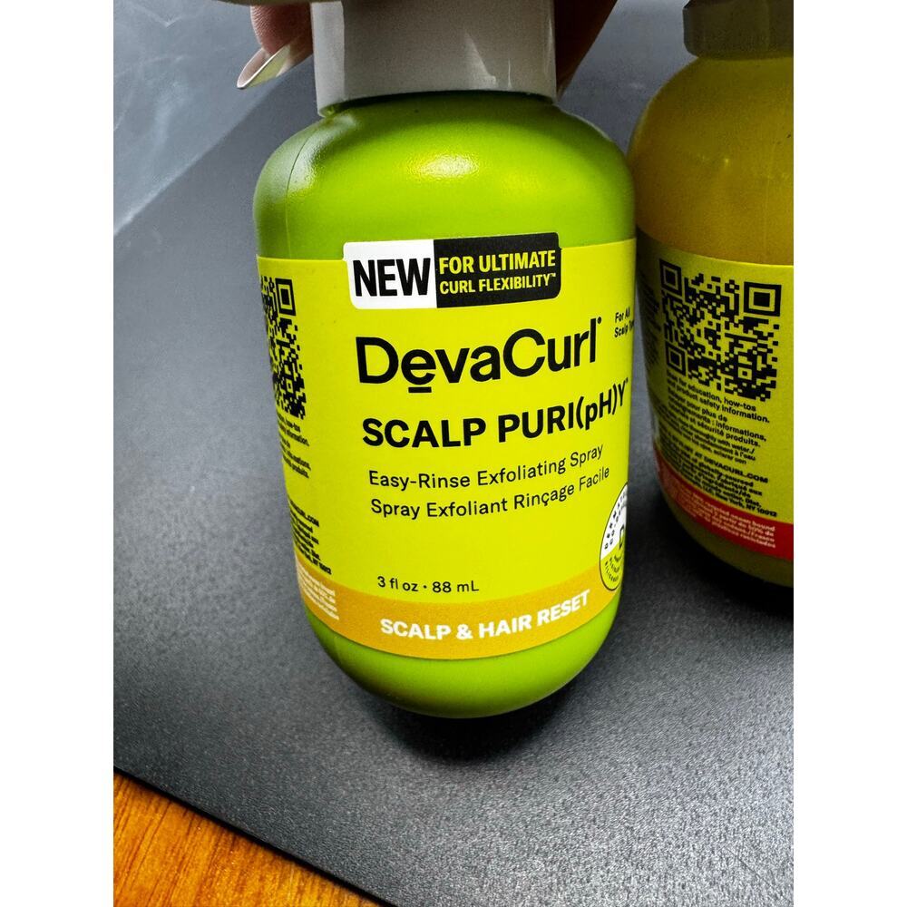 NWT Devacurl Scalp Purity Easy Rinse Exfoliating Spray Scalp & Hair Reset 3oz - Picture 2 of 9